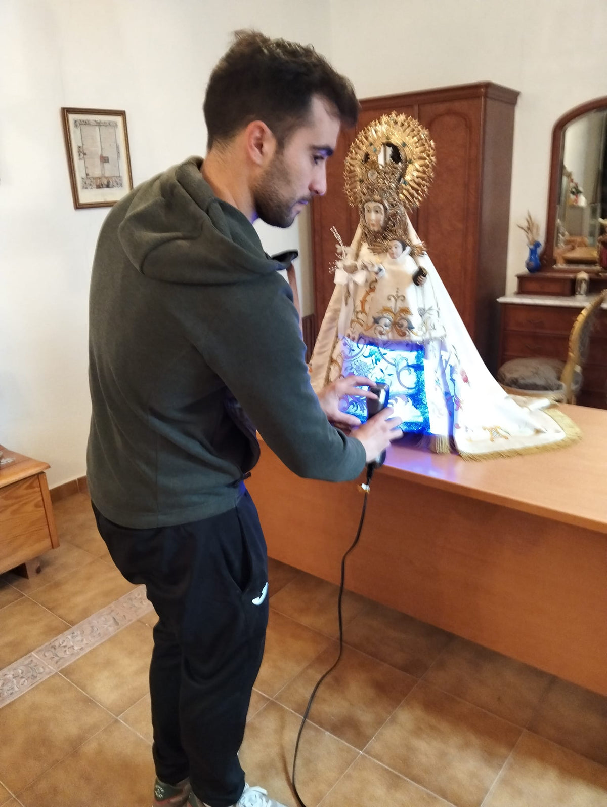 Gemelo Digital para talla siglo XV